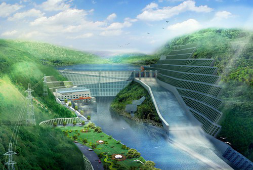 北川老挝南塔河1号水电站项目
